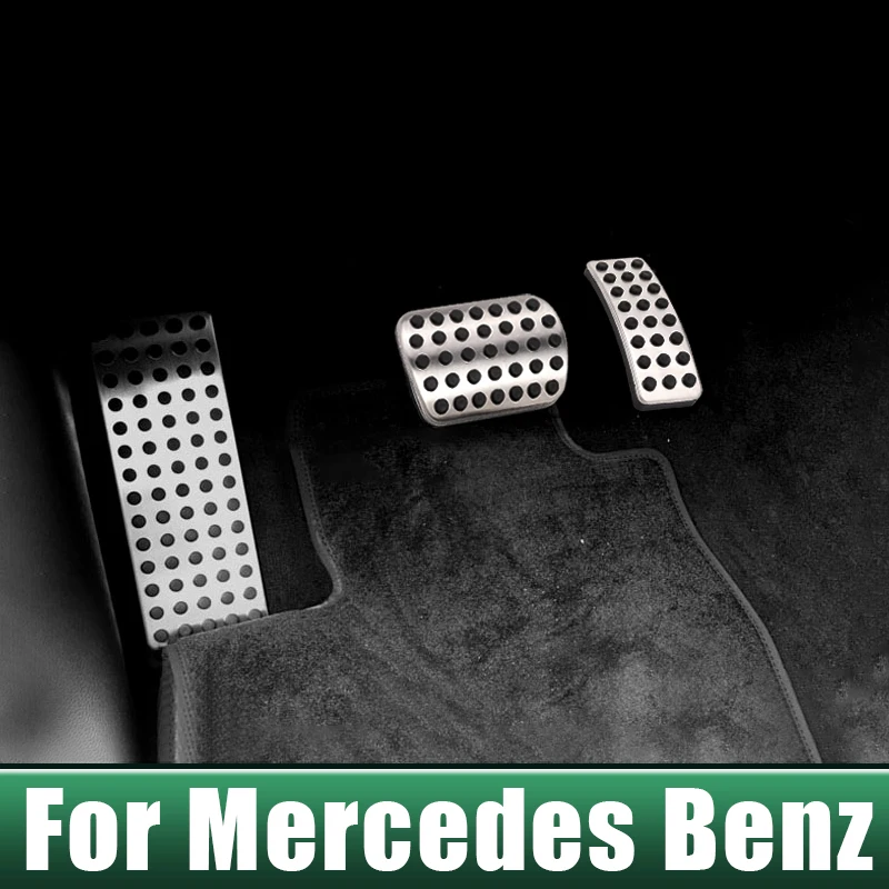Para MERCEDES AUTOMÁTICO W164 W176 ML GL GLA GLE GLS CLA CUBIERTAS PEDALES TAPAS