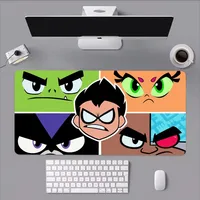 Beast Kingdom T-Teen Titans Mouse Pad Computer Laptop Gaming Office Wrist Guard Non Slip Keyboard Pad 1