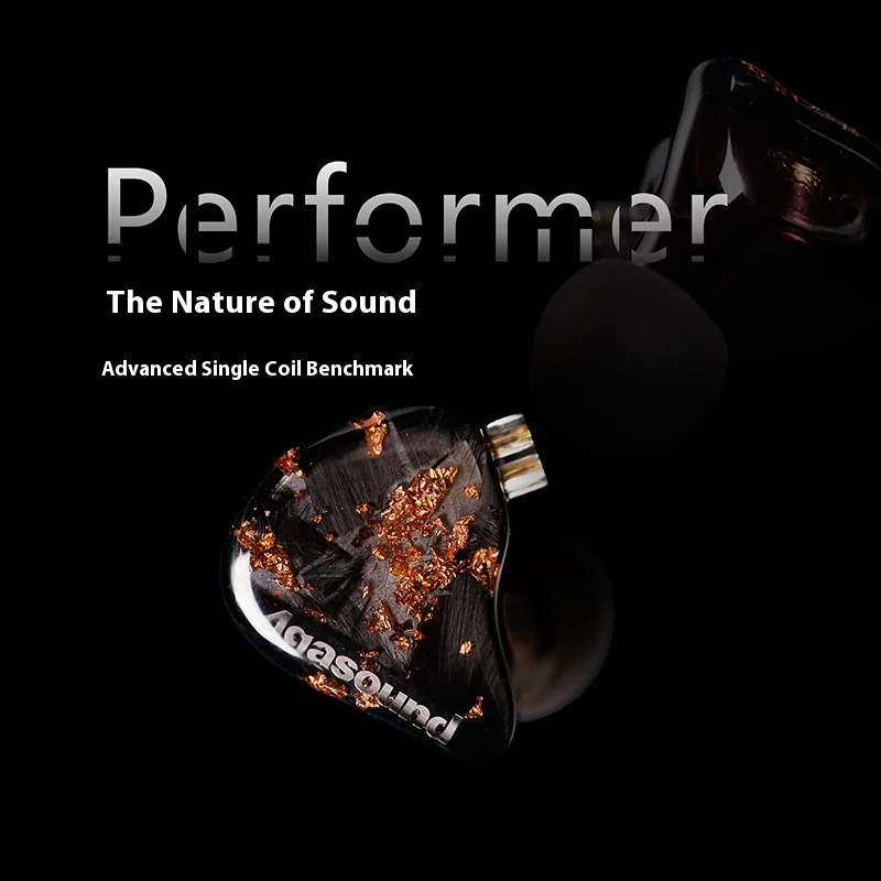 Agasound Performer In Ear HiFi Earphone 10mm High-precision Magnetic Dynamic Monitor Music Earbuds With Detachable Cable Custom 2