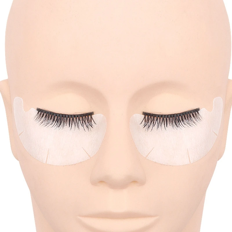 50 pairs Eyelash Extension Paper Patches Grafted Eye Stickers Eyelash
