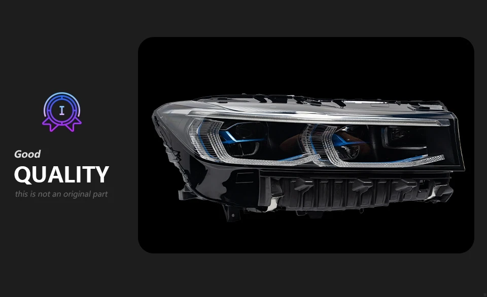 Car Lights for BMW G11 G12 7 Series 2016-2019 LED Auto Headlights Assembly Upgrade LCI Design High Configure Style Accessories