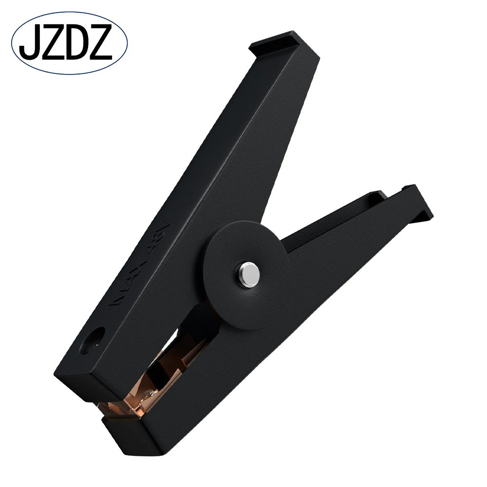 JZDZ Heavy Duty Alligator Clamps Pure Copper Battery Charger Clamps Power Replacement Jumper Cable Welder Clips J60059 alligator clips alligator clip adapter
