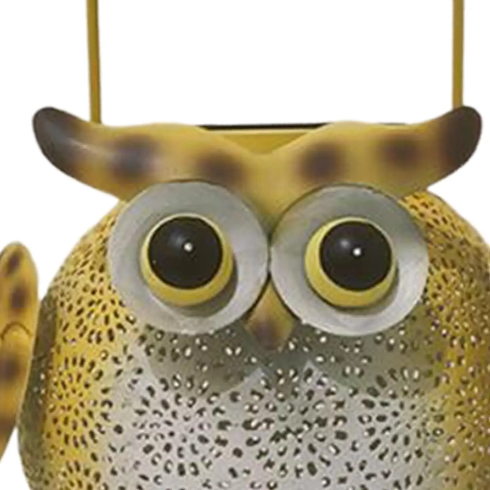 Solar Lantern Owl Lantern Waterproof Owl Figurine for Birthday Pathway Lawn