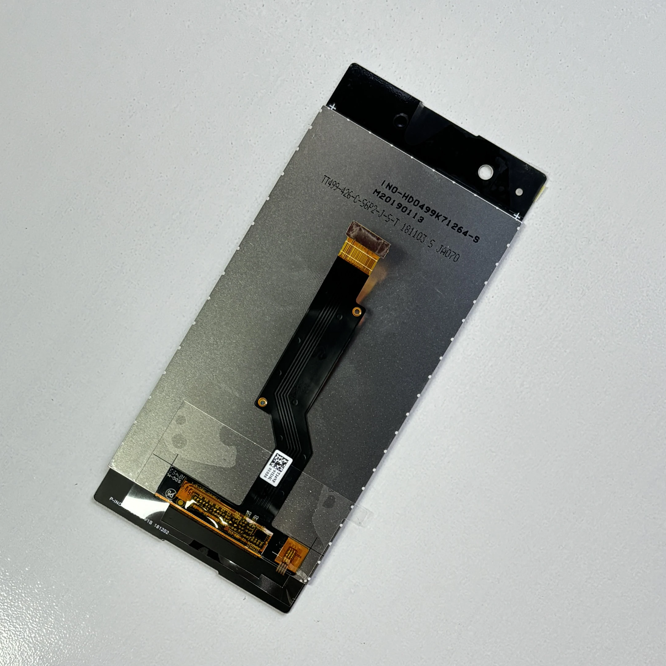 Écran LCD Complet Sur Cadre Pour Sony Xperia XA1 (G3121) - Doré - Original - Occasion