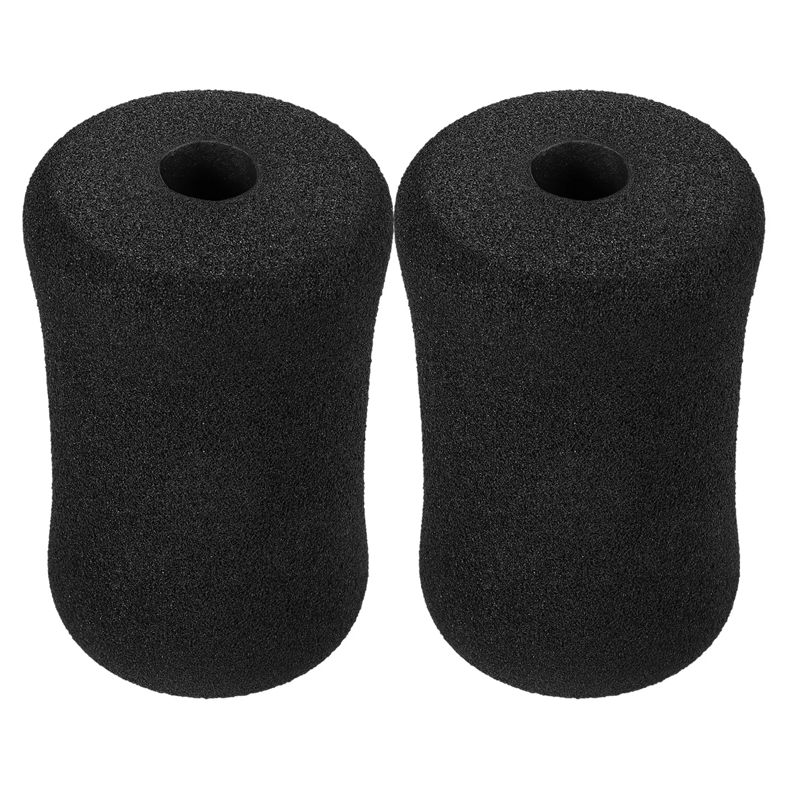 

2 Pcs Sponge Cover Pad Machine Roller Replacement Gym Ab Training Sleeve Collapsible Foam Foot Pads Travel