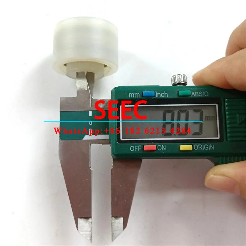 SEEC 29*18*8 Use for Canny Escalator Handrail Guide Rail Curved Roller Nylon Wheel OD 29mm W 18mm ID 8mm H 23mm Bearing 6901