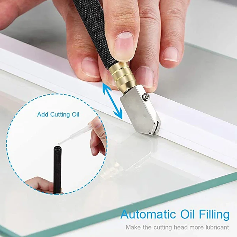 Professional Glass Cutting Wheel Hand Tool TC-17 Cutter Ceramic Tile Cutter