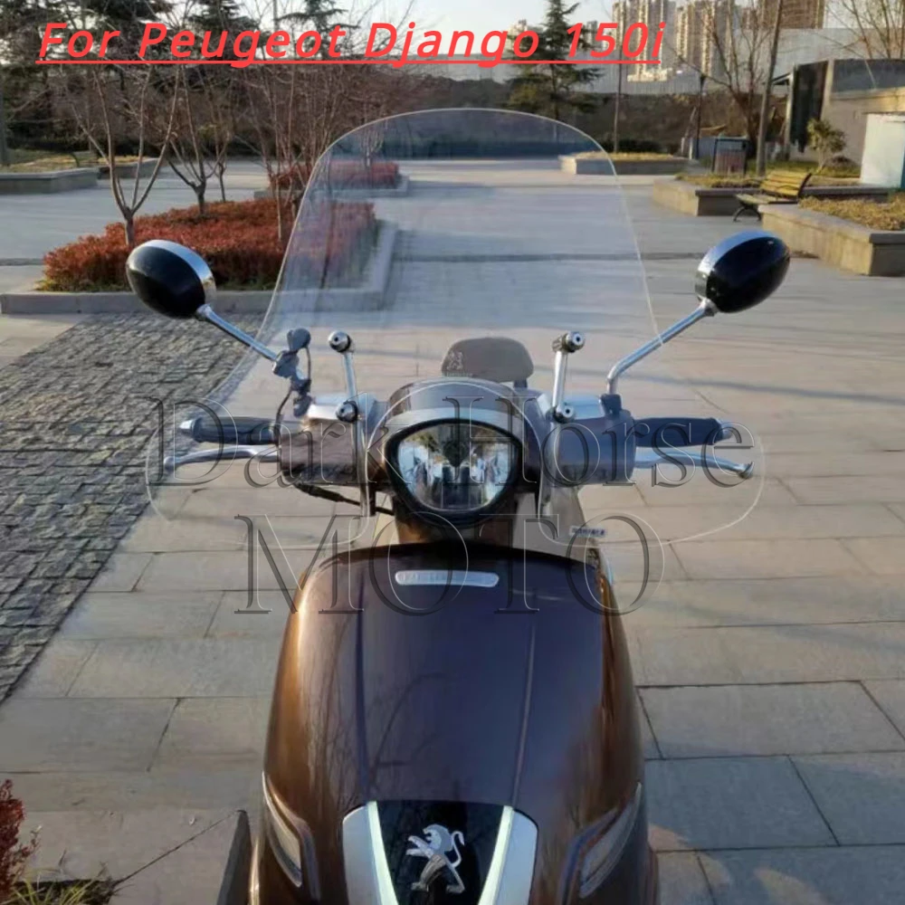 

Motorcycle Windshield With / Without Bracket For Peugeot Django 150i