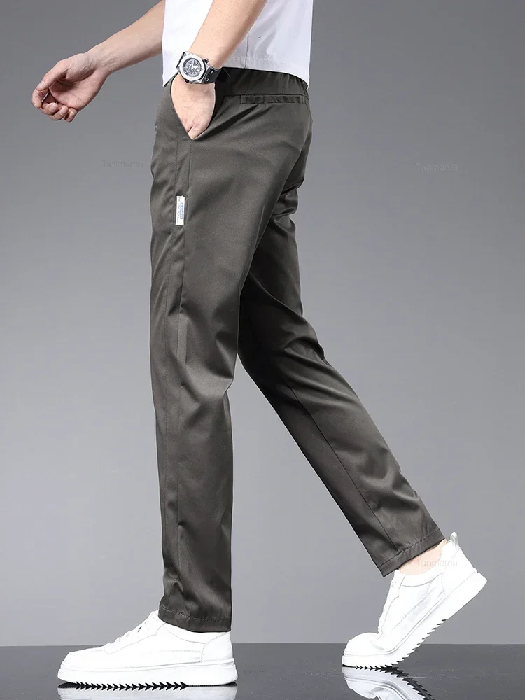 2024 Summer Ultra-thin Fashionable Casual Pants for Men Soft