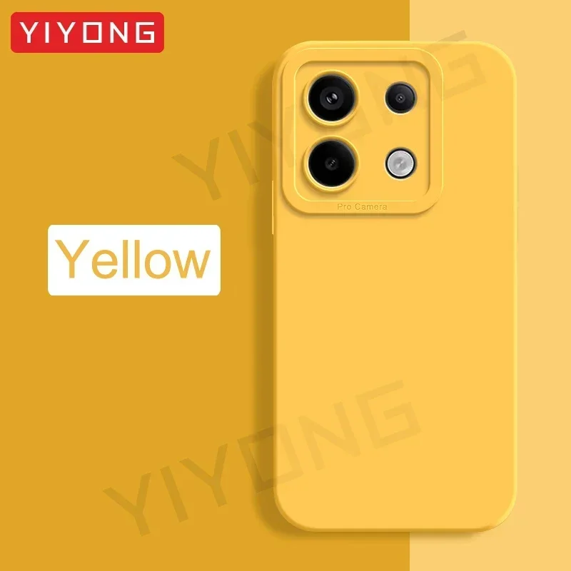 YIYONG Silky Soft Liquid Silicone Phone Case - Elegant Protection