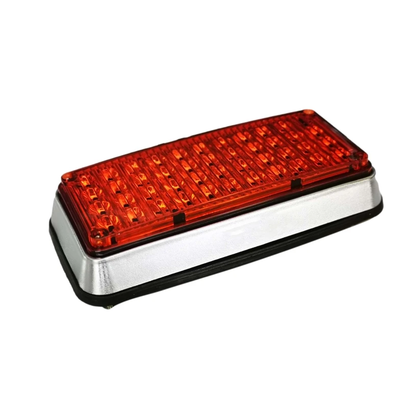 1ペア44led赤12v 24v led点滅ストロボライト救急車ポンプ車消防