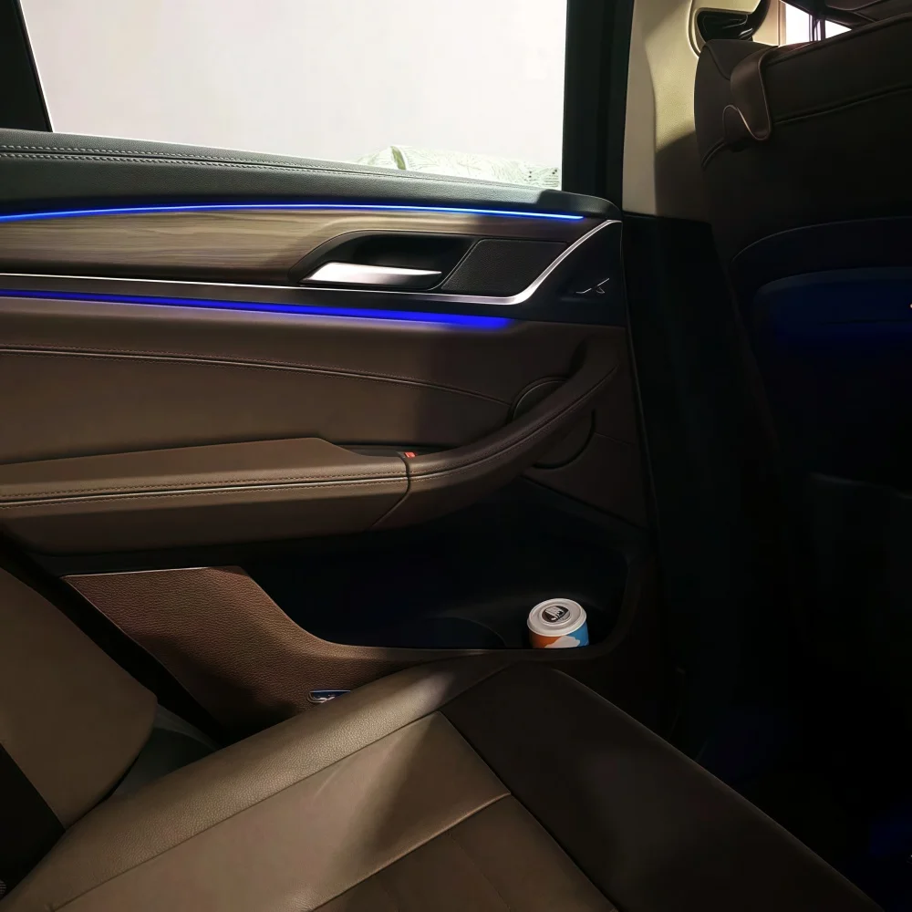 BMW X3 G01 2017-2021用のアンビエントライト 11 Colors Set For Bmw X3 G01 2017-2021 Screen Control