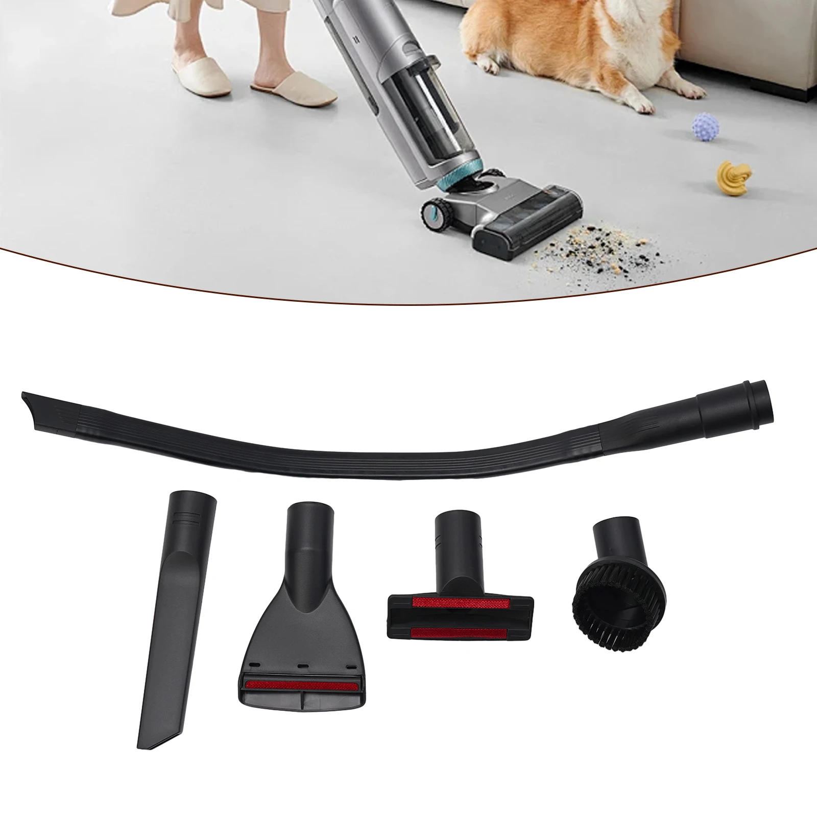 

Комплект насадок для Bosch, Karcher, аксессуары 35 мм, Бытовые аксессуары для уборки пола, 5 шт.