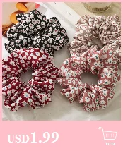 100 Pcs Candy Color Hair Bands for Girls