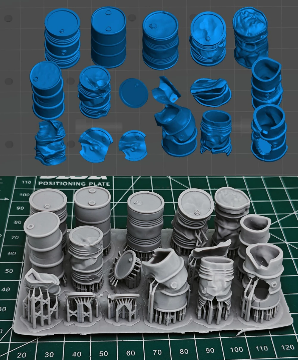 3D Printed Resin Display Accessories