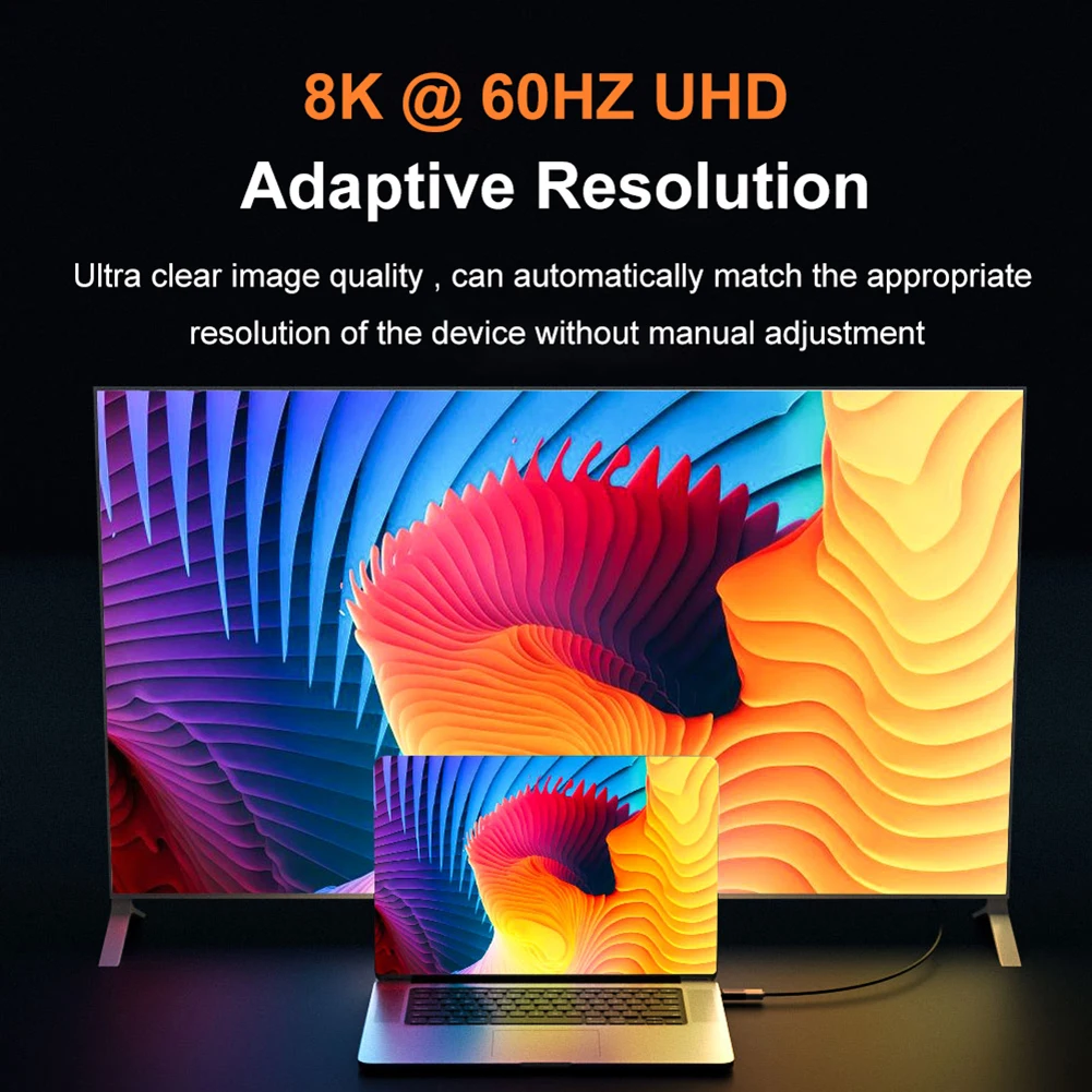 TV ڽ  8K HDMI ȣȯ 2.1 - ׳ƽ , PS5PS4  8K, 60Hz, 4K, 120Hz, 48Gbps eARC ̺