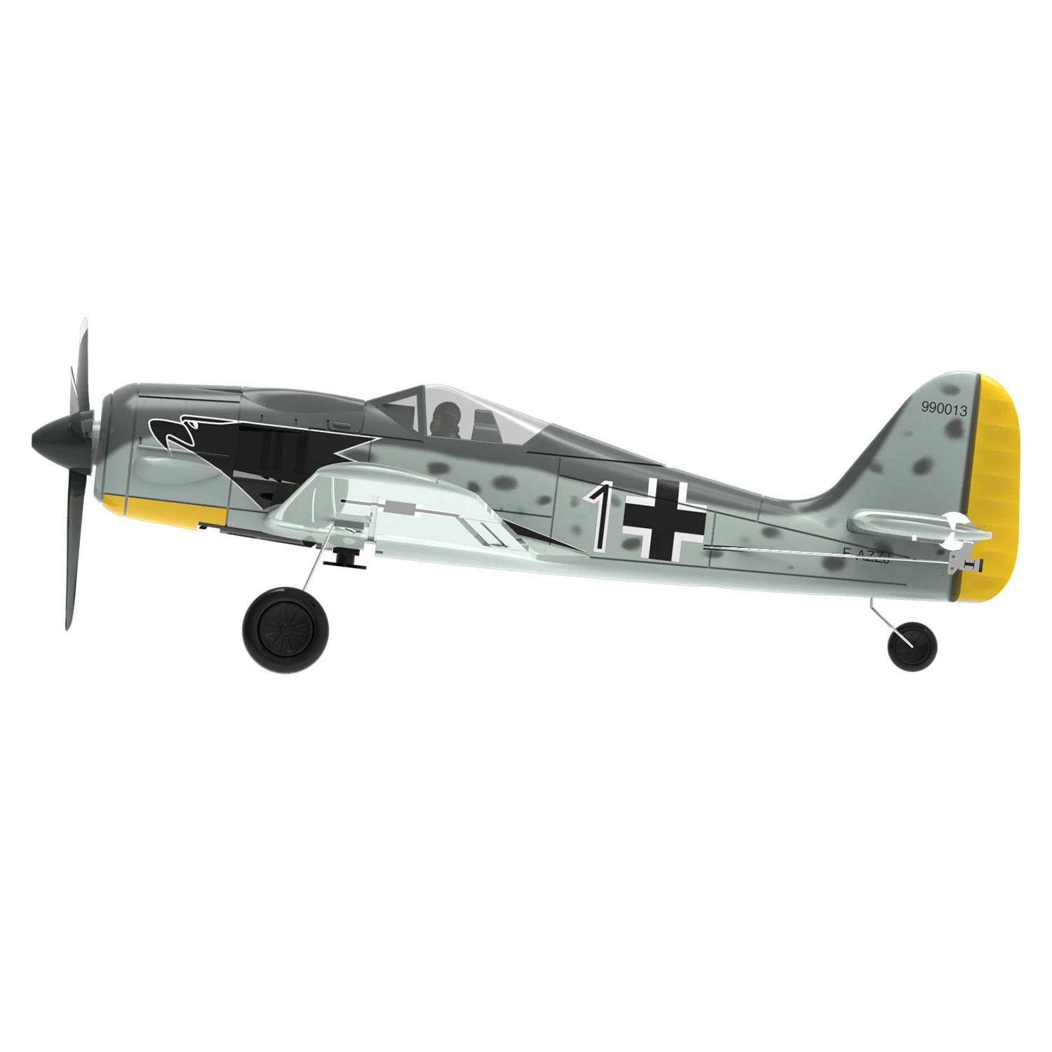 Eachine Mini FW190 400mm Wingspan 2.4G 4CH 6-Axis Gyro One Key Aerobatics XPilot Stabilization System EPP RC Airplane BNF/RTF