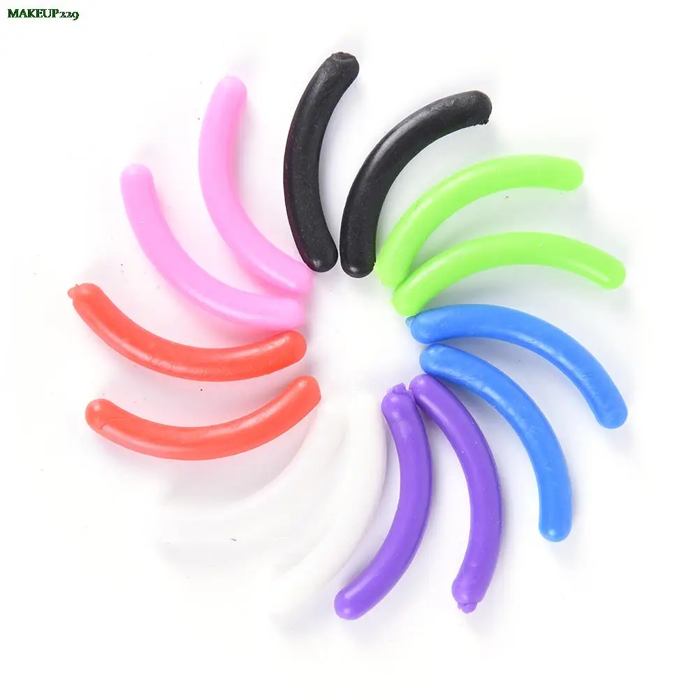 Replacement Eyelash Curler Plastic Refill Rubber Pads Eyelash Curler Beauty Tool 7 Styles 15pcs/set