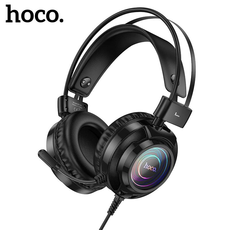 【限定1本】⭕️3,000円お安く!◎Volan All-round◎8inch HOCO Gaming Wired Headphone with Dynamic RGB Light Gaming
