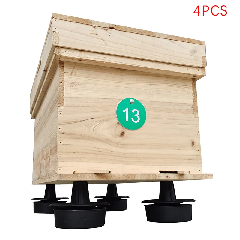 

4Pcs Bee Hive Perch Beehive Stands Frame Home Durable DIY Beekeeping Tools Support Bracket Easy Install Accessories