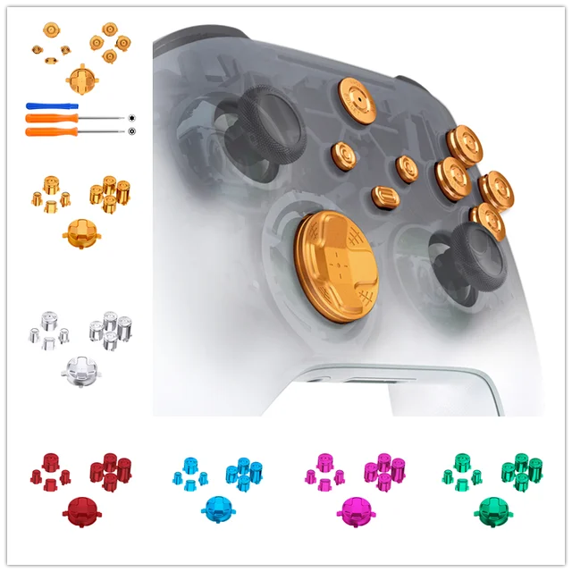 eXtremeRate Replacement Custom ABXY Action Buttons for Xbox Series