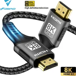 Ultra High - Speed 8K HDMI 2.1 Splitter with eARC and HDR Support - 2m (8K  HDMI Cable - 1)