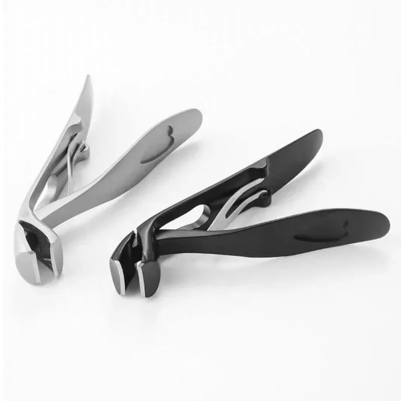 High-Quality Wide Fashional Nail Clippers Thick Hard Toenail Fingernail Pedicure Tools New Cutter Trimmer Manicure Scissors