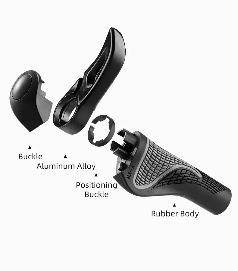 Description Picture 5 of itemShockproof Bike Grips Anti-slip MTB Handlebar Grips Ergonomics Road Bicycle Grips Bike Accessories