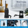 Retevis 2Pcs RT24 PMR 446 Walkie Talkie Rechargeable Professional Talkie Walkie Long Range H777S Two-Way Radio Communicator FRS 5