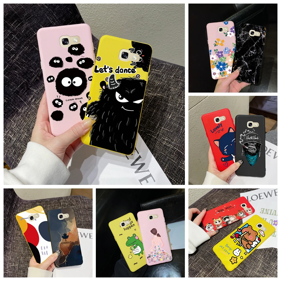 Per Samsung Galaxy A5 2016 A510 A5 2017 A520 Custodia Moda Girasole Custodia Morbida In Silicone Per Samsung A5 A 5 2016 2017 Cover