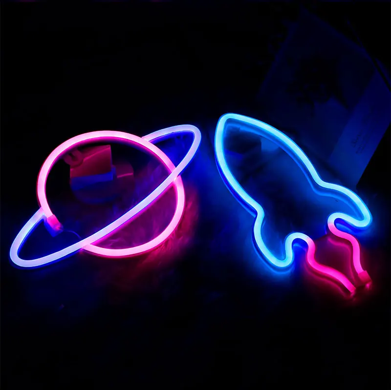 unicorn night light 90 Styles LED Neon Night Light Sign Wall Art Sign Night Lamp Xmas Birthday Gift Wedding Party Wall Hanging Neon Lamp Home Decor led night light