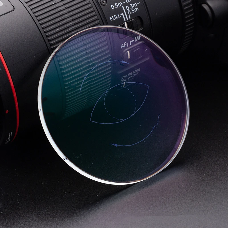 Optical Lenses YIMARUILI 1.56/1.61/1.67/1.74 Anti-scratch Anti-blue Photochromic Widest Field of View Office Progressive Multi-focal Lenses