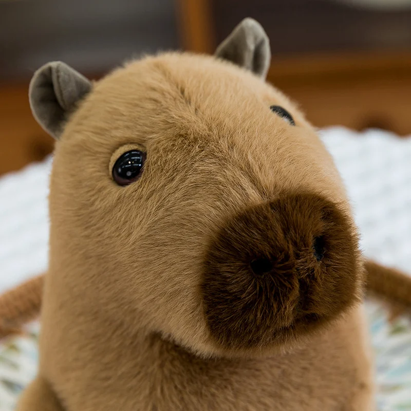 Lovely Capybara Plush Toy - Soft Kawaii Stuffed Animal Doll Pillow Gift
