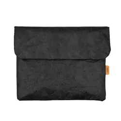 Vintage-Style Fiber Paper E-Reader Sleeve, 10.2 Cover for Electronic Reading Devices (Black)