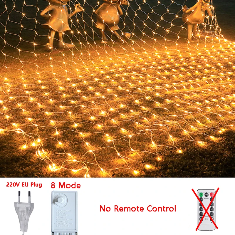 thumbnail image 1 of Guirnalda de luces LED para pesca al aire libre, 3 m a 54 m, guirnalda navideña para jardín, calle, árbol de boda, decoración de Ramadán 2023, 1 of 5