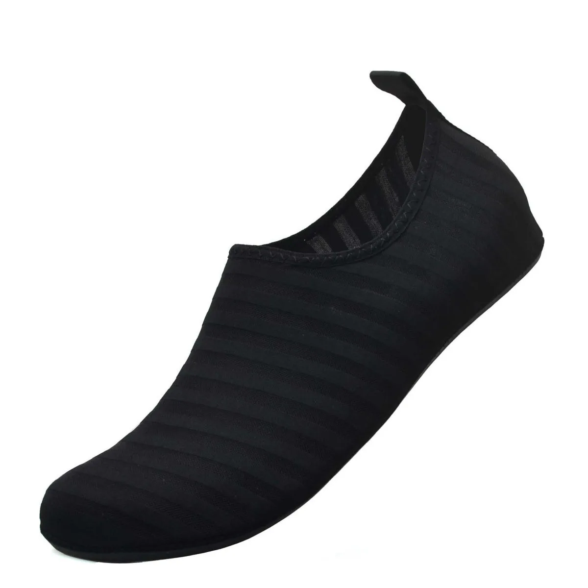 Water Shoes Women's Men's Lovers Barefoot Outdoor Wading Swimming Diving Snorkeling Beach Yoga Bathing Slip on Boot Stripe Print