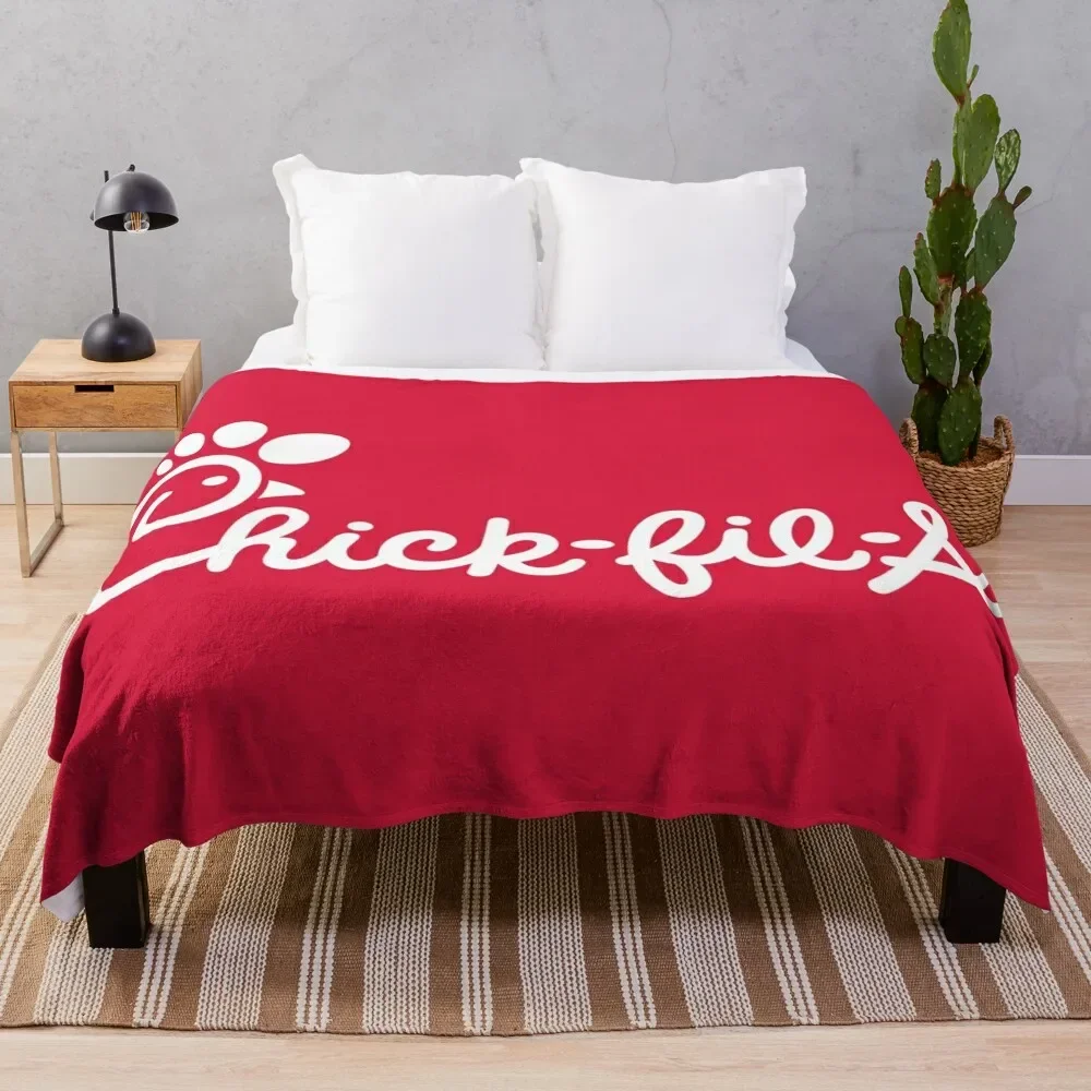 

Cfa-Chick Merch Throw Blanket Blankets For Baby Thermals For Travel For Sofa Thin Flannel Blankets