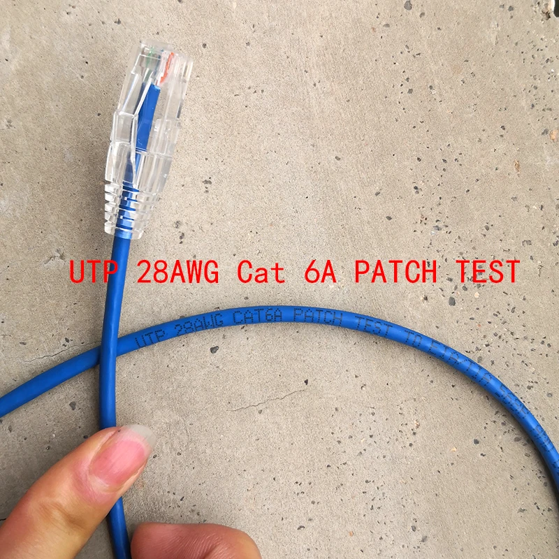 10 Câbles Ethernet CAT-6a 0,5m Blancs - RJ45 Blindés 10GB/s Pour Réseau Domestique