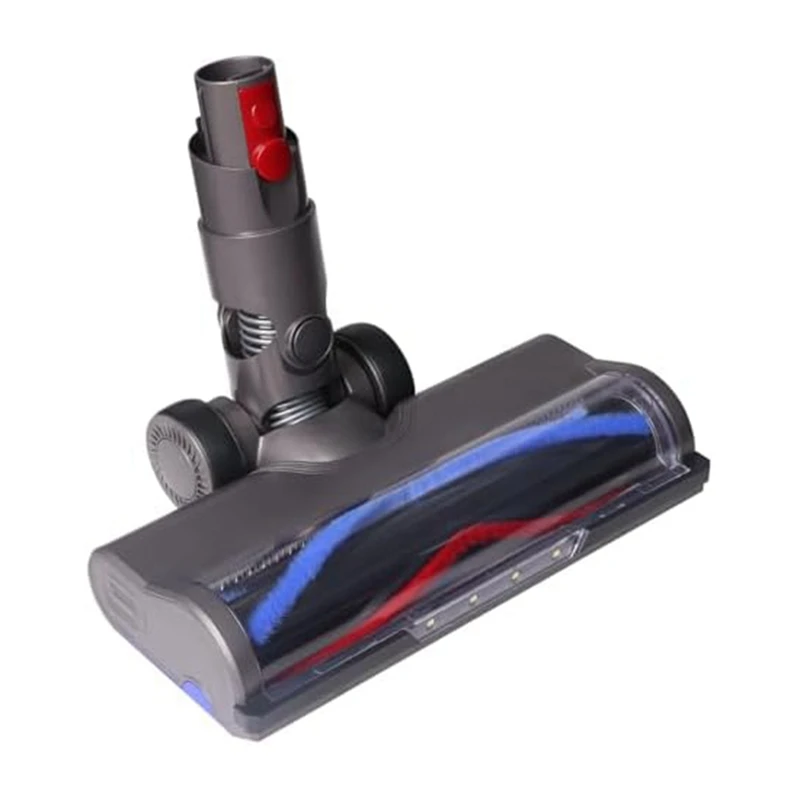 

Щетка для Dyson V12, аксессуары для пылесоса, напольная щетка с прямым приводом и 4 лампами