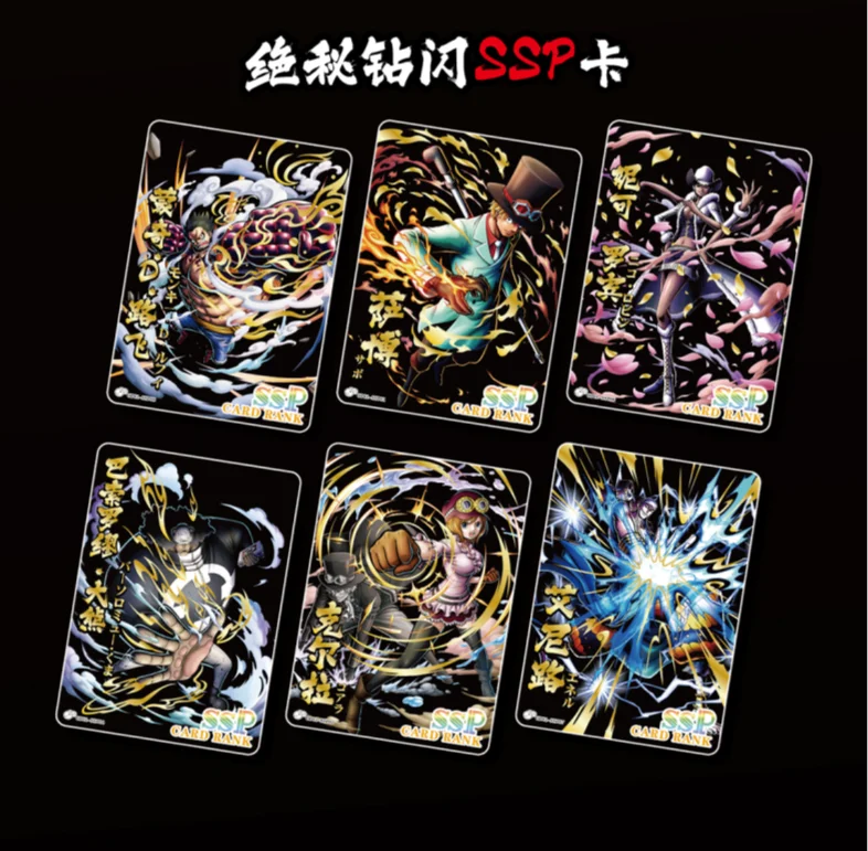 Neues Anime ONE PIECE Trading Card Game Ruffy Zoro Collections Card Hobby Collectibles Karten für Kindergeschenke Spielzeug – Detail 3