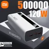 Xiaomi 120W 50000mAh Power Bank Portable Super Fast Charge Power Bank Large Capacity Digital Display Battery For iPhone Samsung