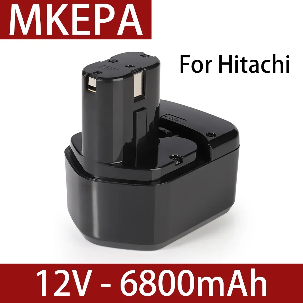 Batterie 12V 6800mAh Ni-Cd pour Hitachi Eleoption