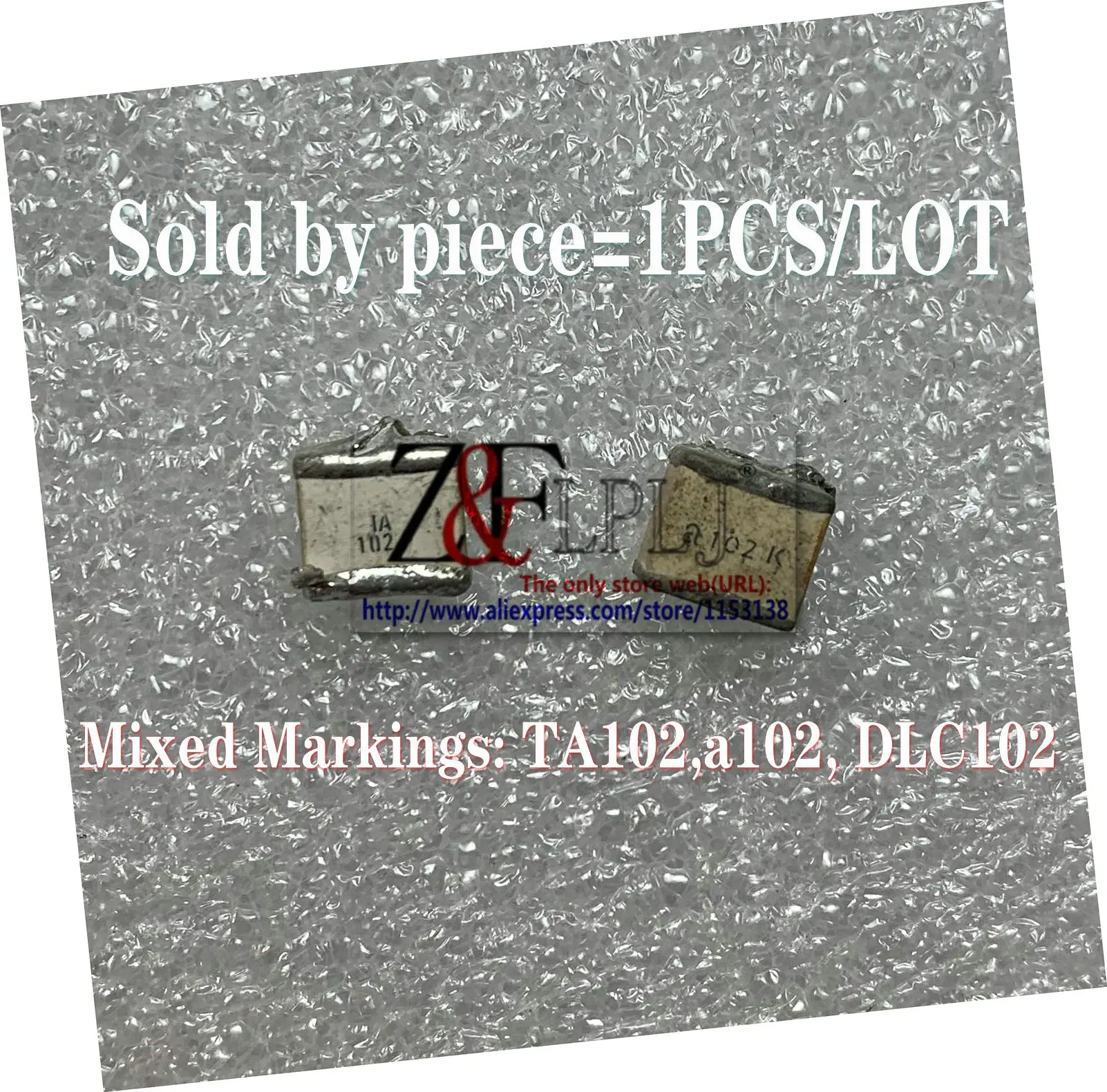 Multilayer High-Q Ceramic Capacitor 100C102JW1000XT 1000pF/1nF 1000V a102,DLC102 // 100C101JW2500XC 100PF 2500V DLC101, 1PCS/LOT