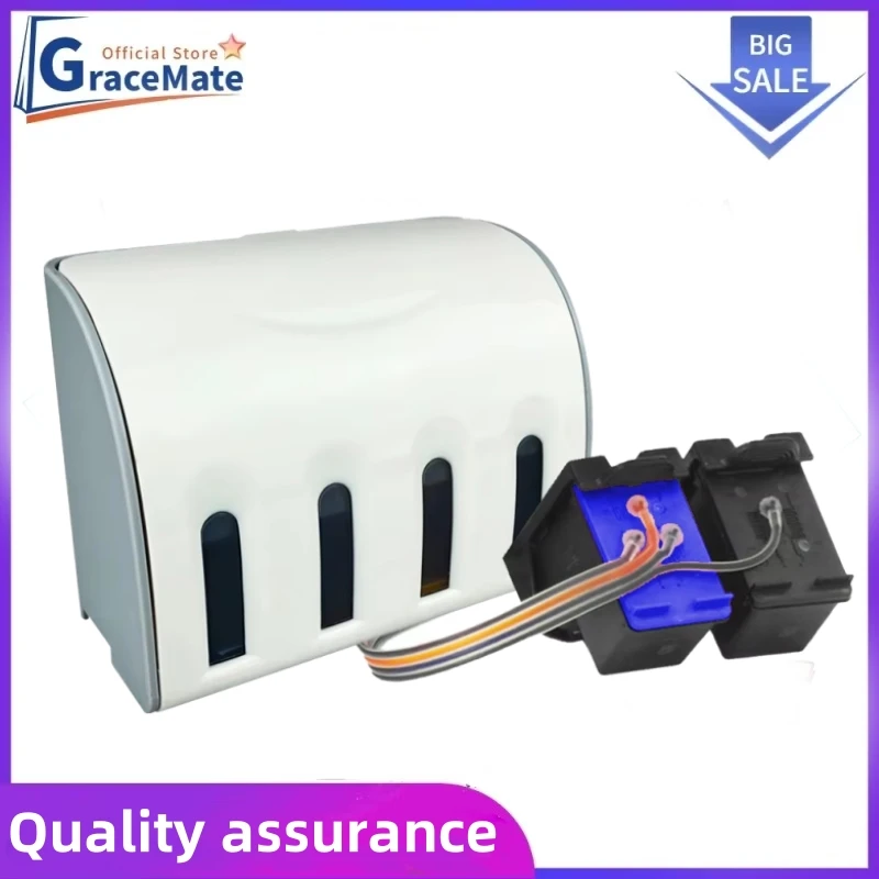 GraceMate Compatible for Hp 56 57 Continuous Ink Supply System Deskjet 450 450ci 450wbt 5150 5550 5650 5650w Printer Cartridge