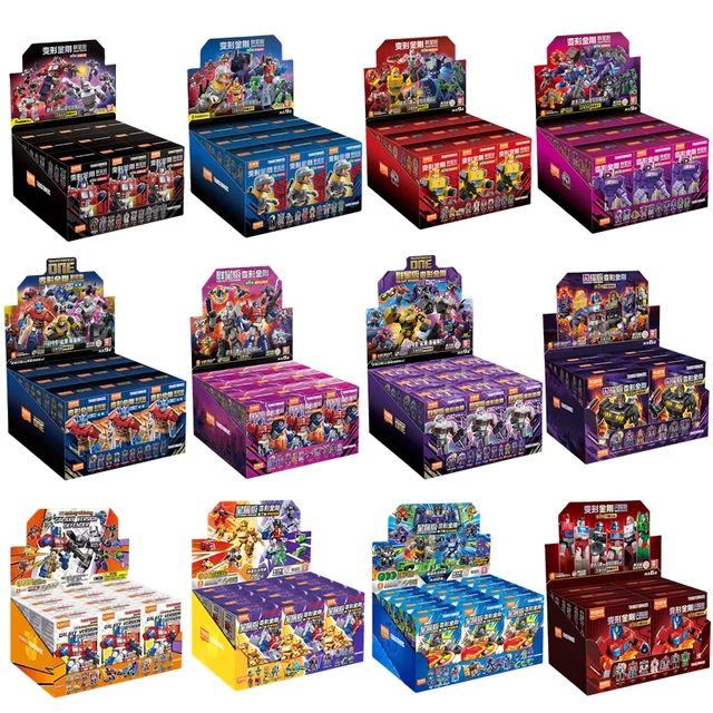 Blokees Transformers Optimus Prime Megatron Hot Rod Shockwave Skywarp Building Blocks Action Figure Robot Anime Model Kids Toys 1