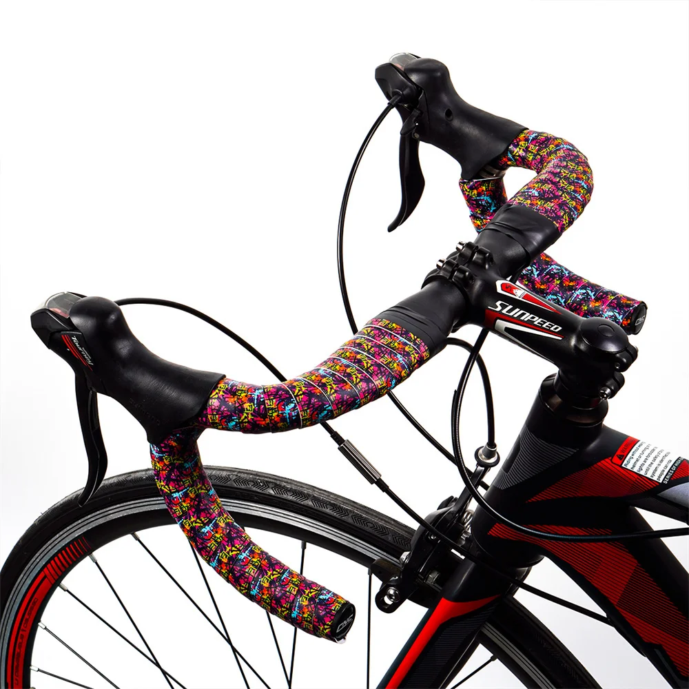 CHOOEE Road Bike Handlebar Tapes Fixed Gear Bicycle Handle Bar Wrap Shock Absorption Cycling Strap Tape Accessory BR870