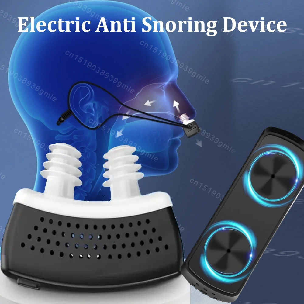 Electric Anti-Snoring Device Breathing Corrector Electric Anti Snoring Sleep Pro Ems Anti Snoring Device Night Device