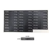 10LB-200LB/340LB Fitness Equipment Weight Identification Stickers PP Plastic Number Weight Stack Label Gym Weight Block Parts 4