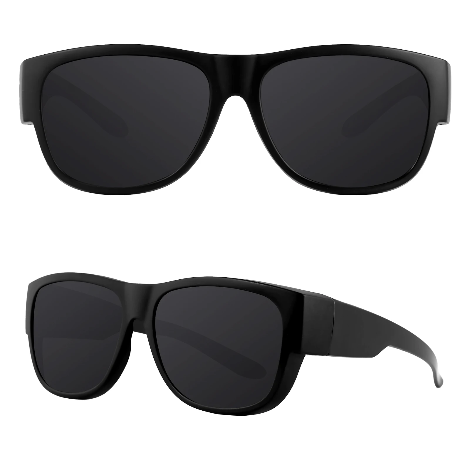Maxjuli polarisierte sonnenbrille für männer frauen passen über brille wrap around sonnenbrille lentes de sol mujer para hombre 8238 – Detail 1
