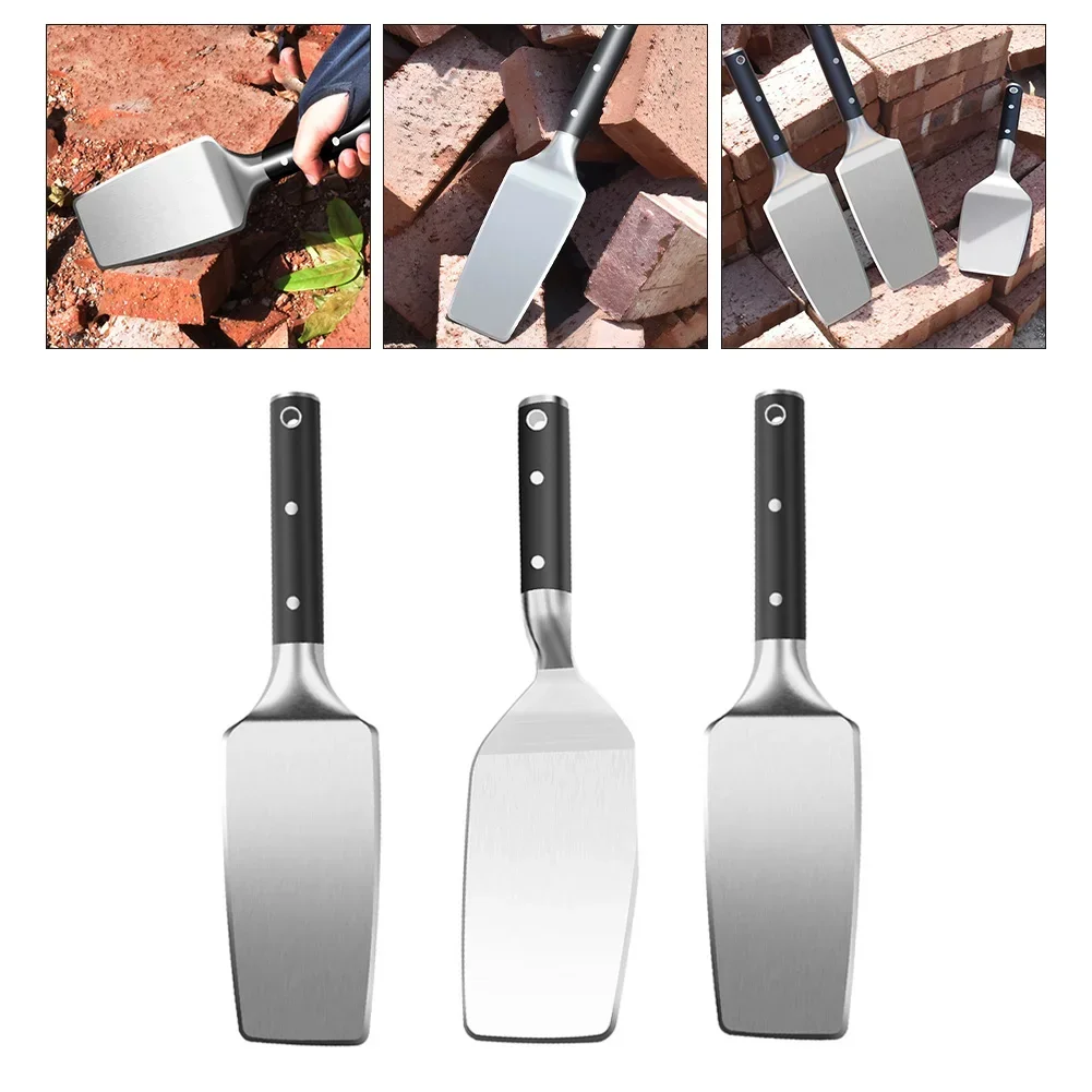 Stainless Steel Handle Brick Cutter Trowel Double-faced Brick Cutter Wall Tool Stainless Steel Trowel Bricklaying